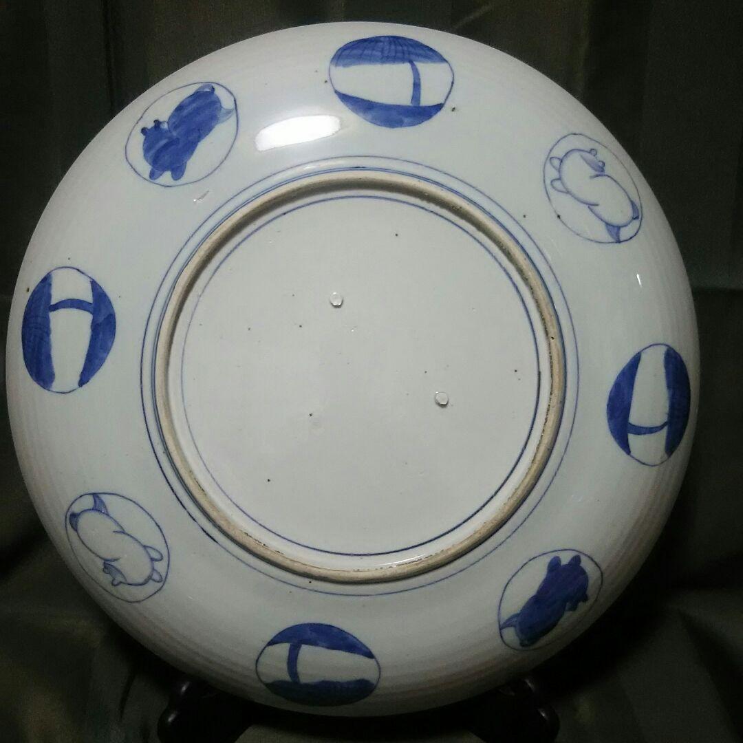 再お値引き 古伊万里 江戸前期から中期の大皿の通販はau PAY