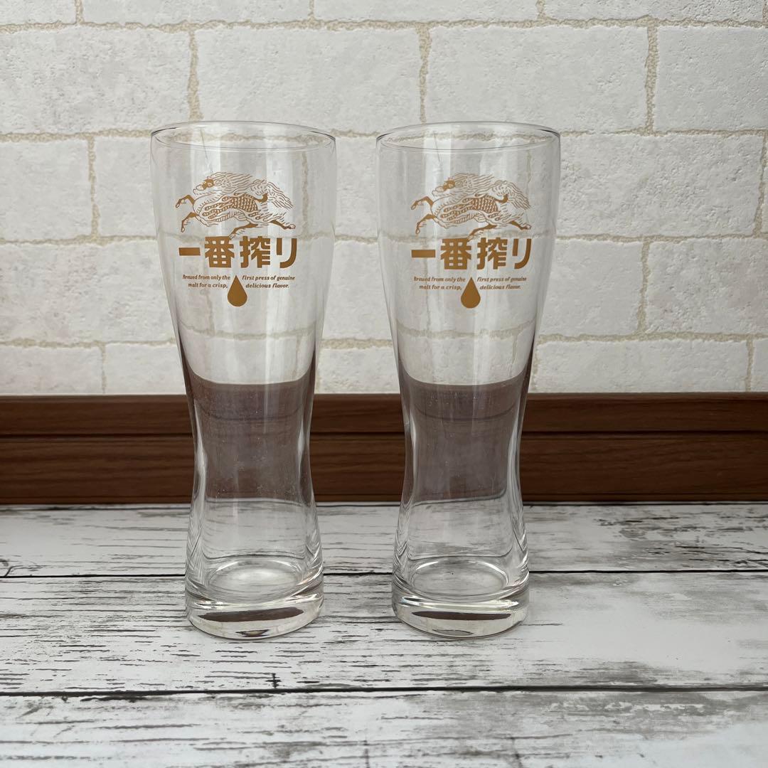 一番搾り 特製タンブラー グラス レトロ - メルカリ