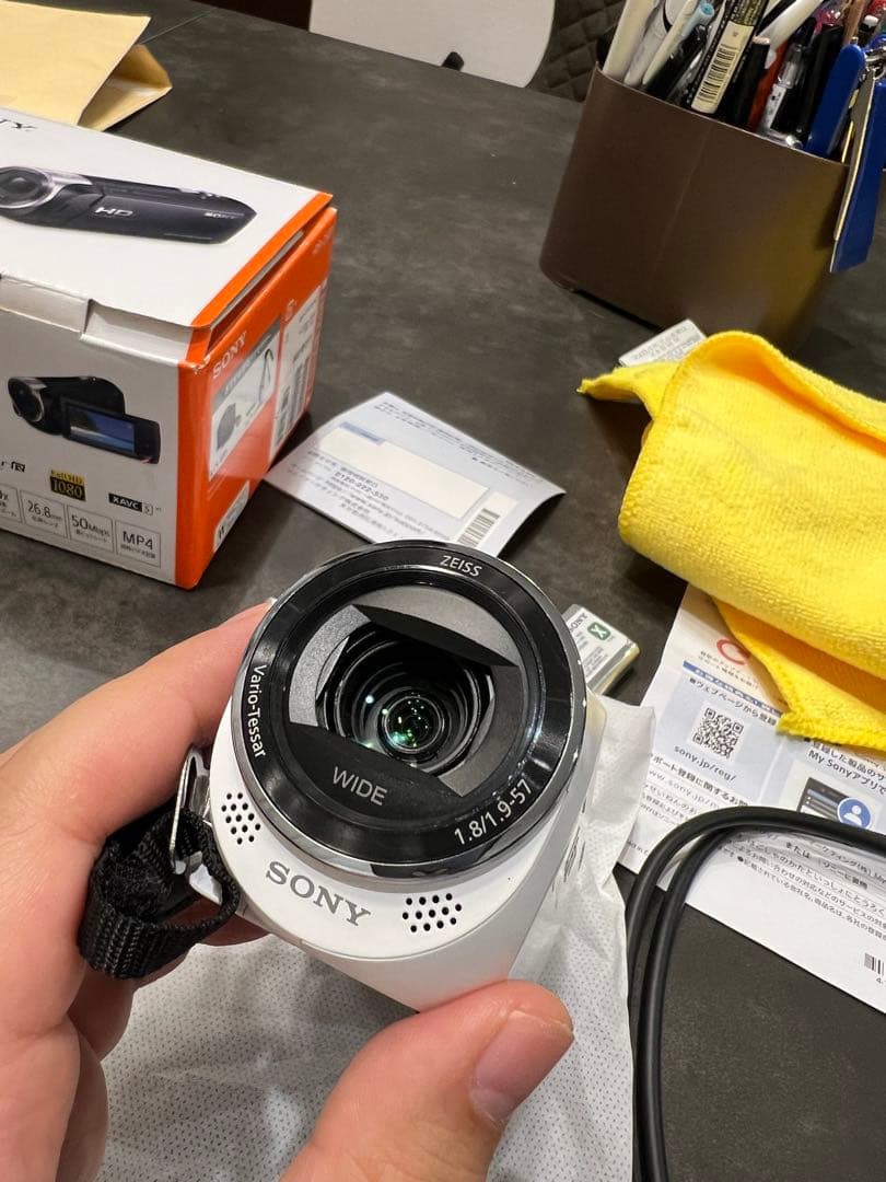 【中古】SONY HDR-CX470 2021年製