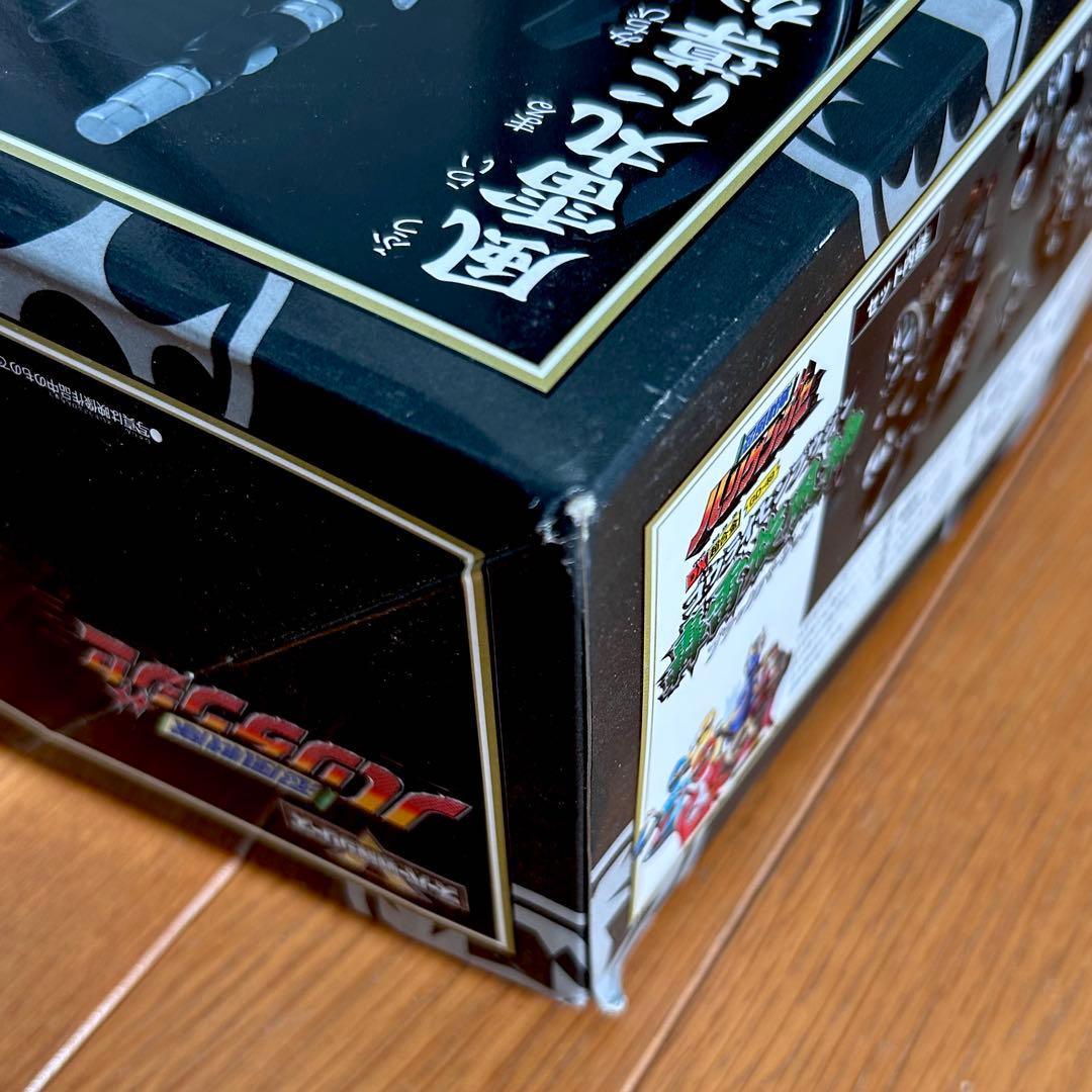空箱 DX超合金 轟雷旋風神 ブラックバージョン 忍風戦隊ハリケンジャー