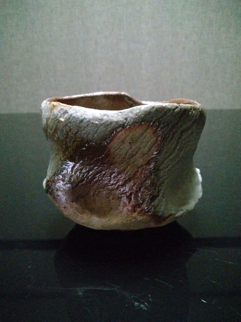 【備前焼 茶碗④】抹茶茶碗／伝統工芸士 森本 桂／送料込み！