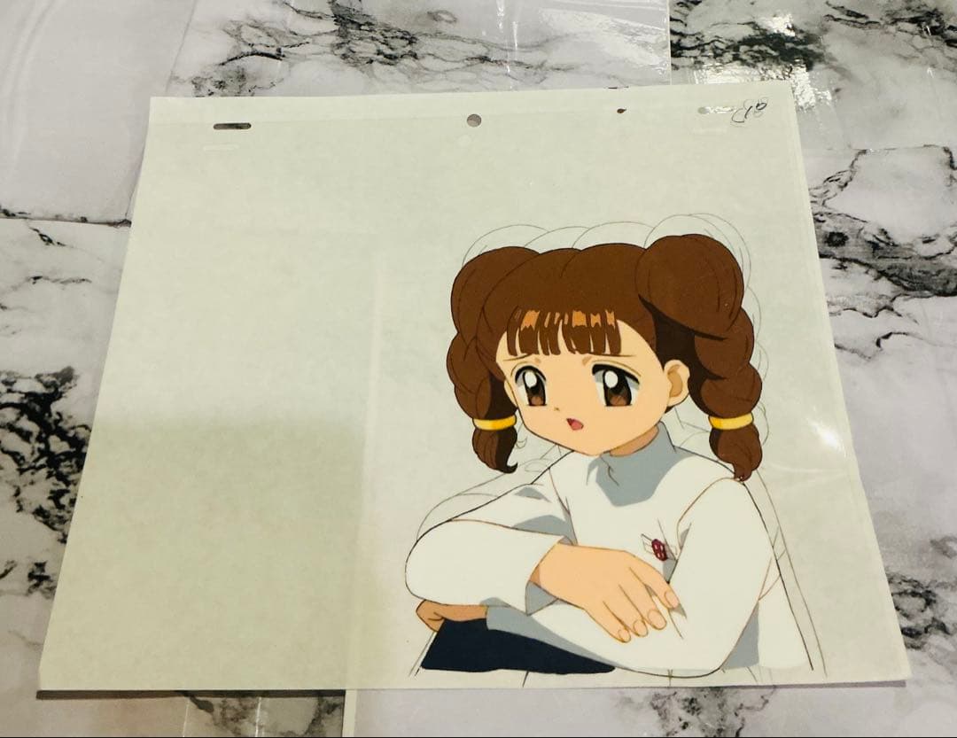 カードキャプターさくら　セル画　さくらちゃん　苺鈴ちゃん　千春ちゃん　3枚セット