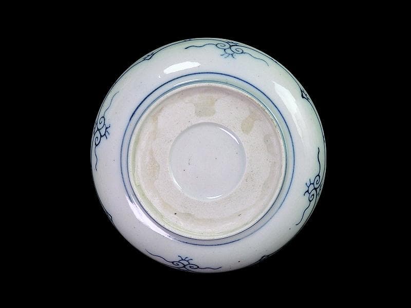 古伊万里 色絵 窓絵 貝の図 4寸皿 5枚 A137AS-CYs - メルカリ