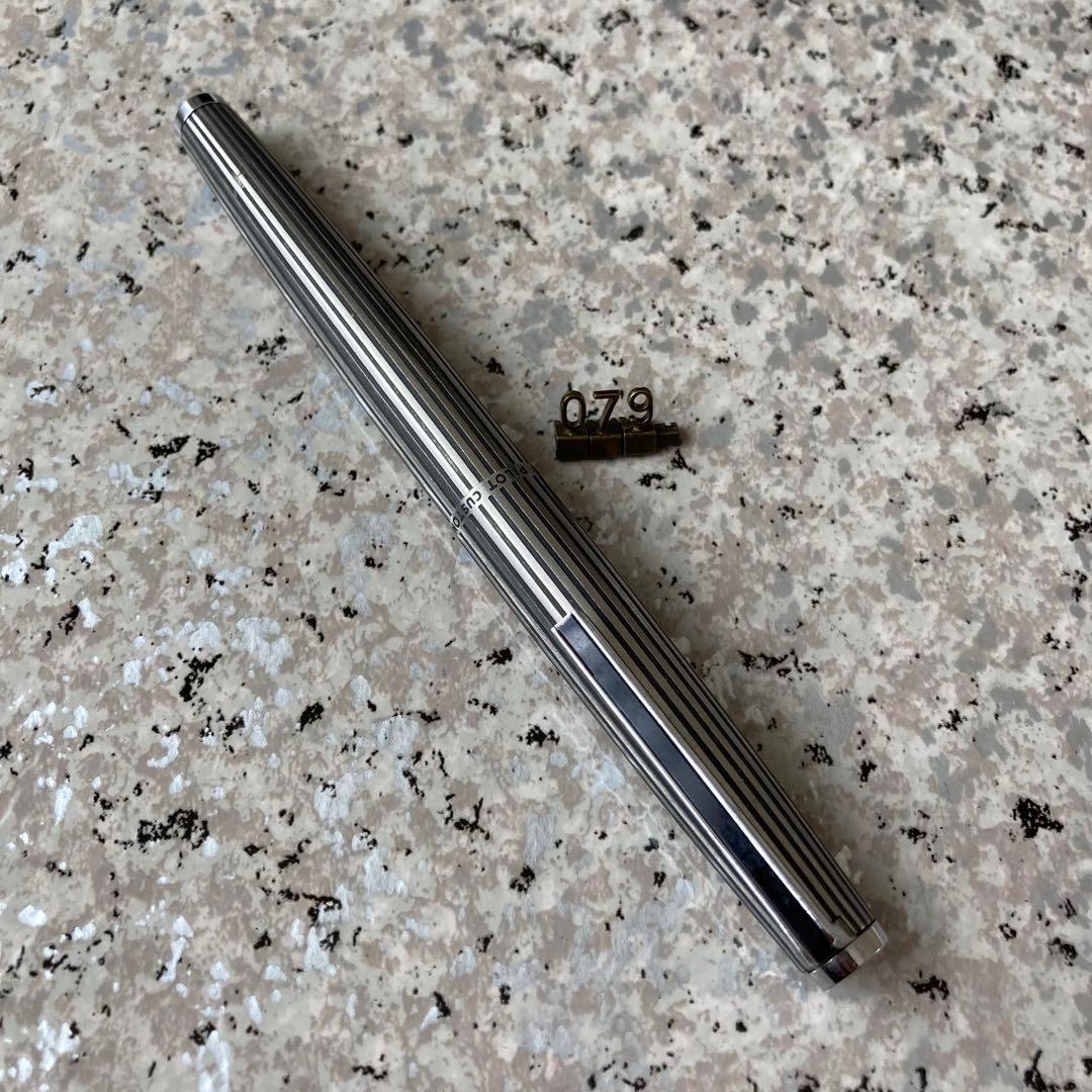 #079 オーバーホール済み　万年筆　パイロット　custom 18k