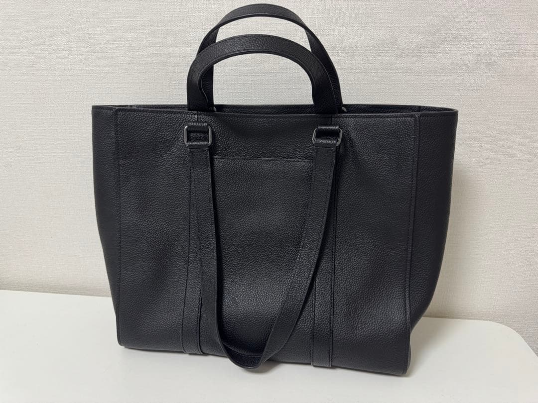 【美品】コーチ メンズ COACH ダブル ハンドル トートバッグ　黒