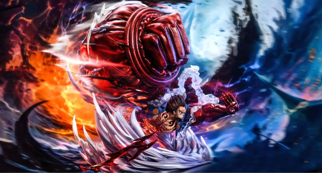 ONE PIECE ワンピース 大猿王銃 ルフィ フィギュア ガレージキット