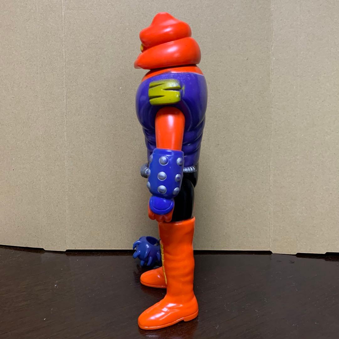 当時物 美品 ソフビ アクマイザー3 ガブラ スタンダードサイズ 武器、袋付き