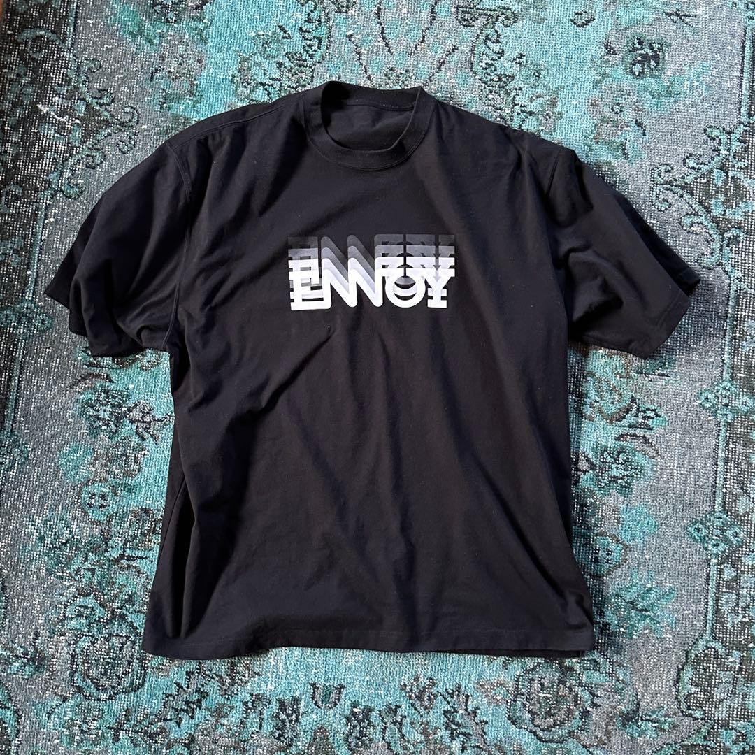 ENNOY ELECTRIC LOGO GRADATION SS TEE ブランド 品 通販