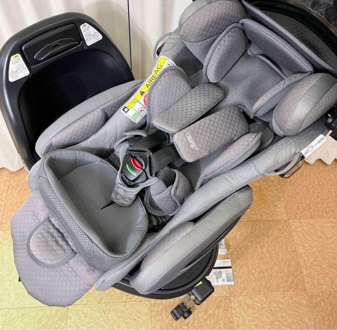 ✨極美品✨アップリカ チャイルドシート フラディアグロウISOFIX 360°