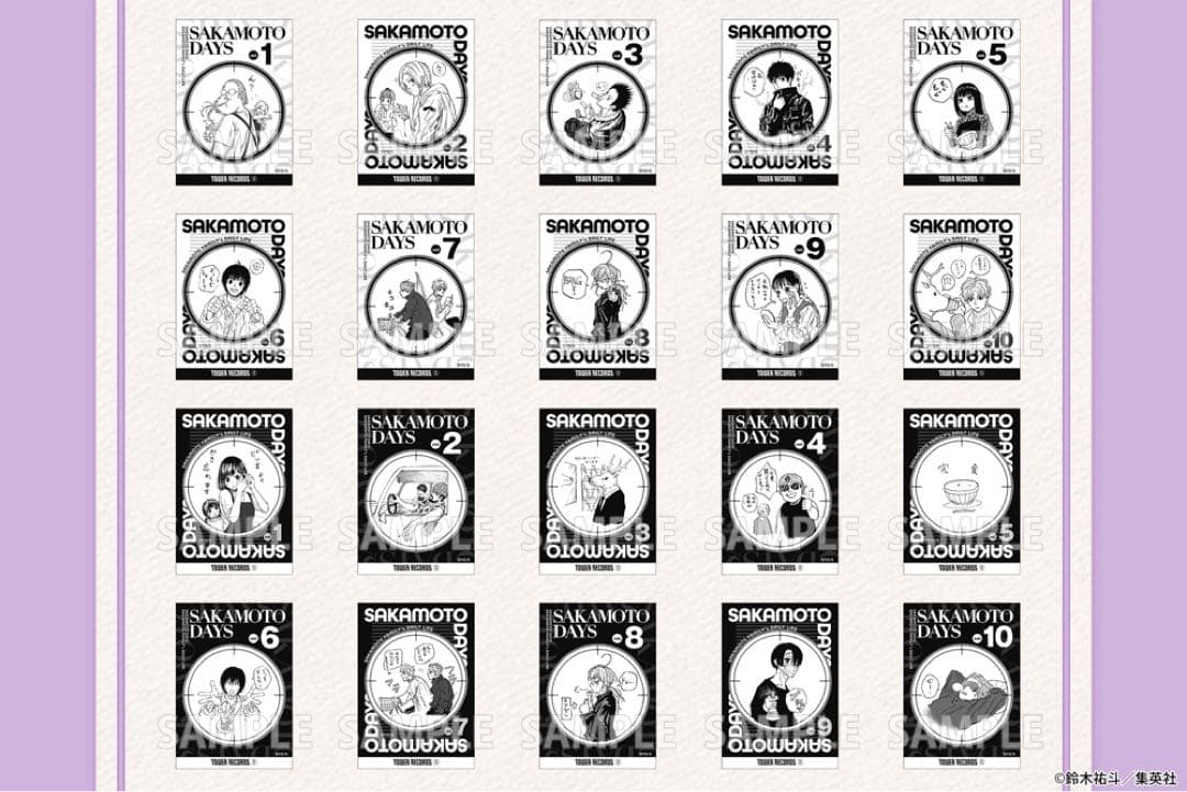 サカモトデイズ タワレコカフェ 缶バ フォトカ トレカ ミニフォト ブロマイド