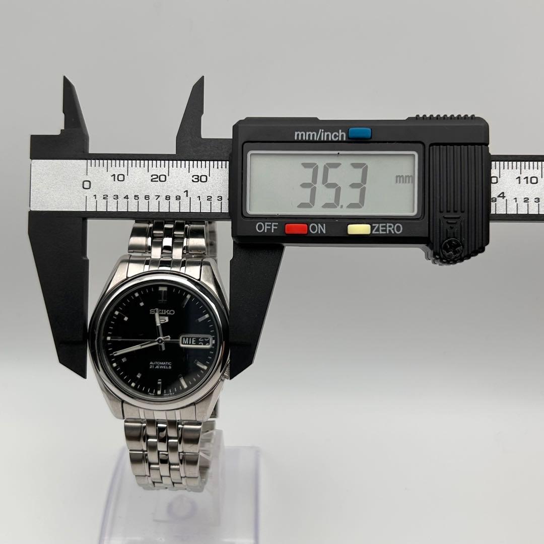 【稼働】SEIKO 5 セイコー 7S26-01V0 自動巻き 裏スケ メンズ