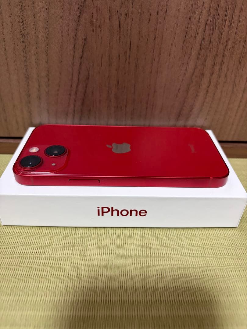 極美品 iPhone 13 mini 128GB レッド バッテリー100％