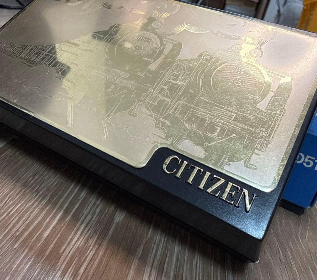 シチズン CITIZEN 鉄道100年記念時計Ⅾ51 限定7,000個手巻き時計