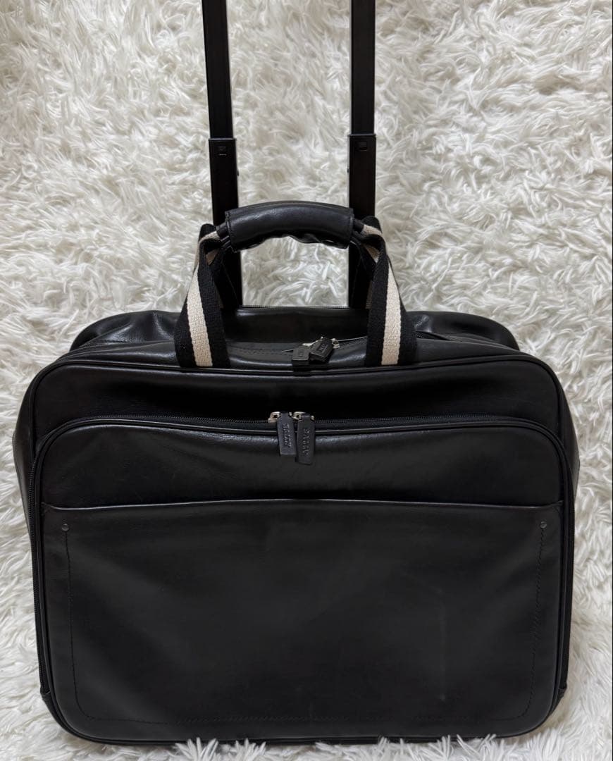 Bally レザーキャリーバック　トラベルバック　本革 BALLY 本革キャリーバッグ Bally - バリー レザー バッグ キャリー
