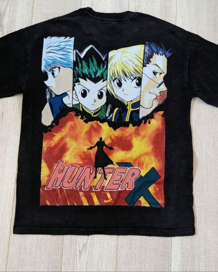 HUNTER×HUNTER KURORO T-shirt 古着 HUNTER×HUNTER 幻影旅団