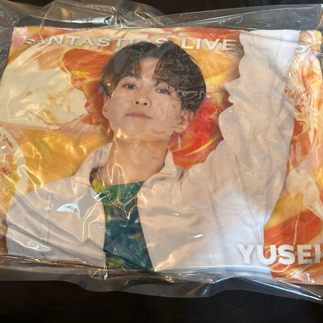 八木勇征 クッション レア BUTTERFLY 会場限定 実写 ファンタ 橙