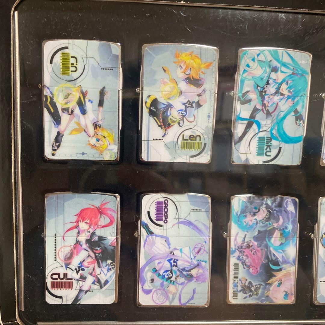 ボカロ　歌い手　イラスト　オイルライター　zippo 風　BVR4