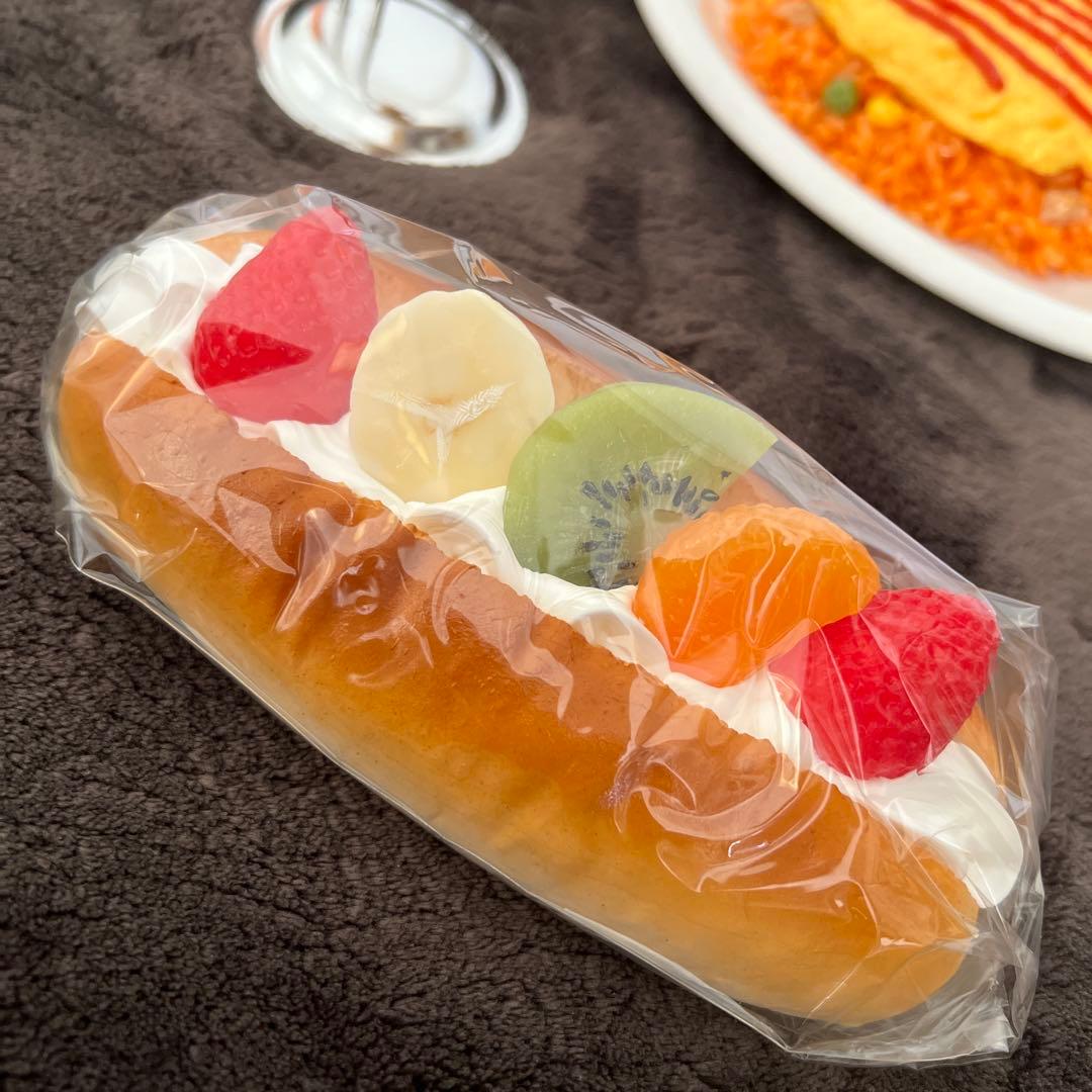 食品サンプル　スパゲッティ・オムライス・ソフトクリーム