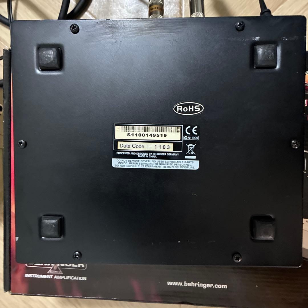 真空管オーバードライブ BEHRINGER VT999 VintageTube Amazon.com