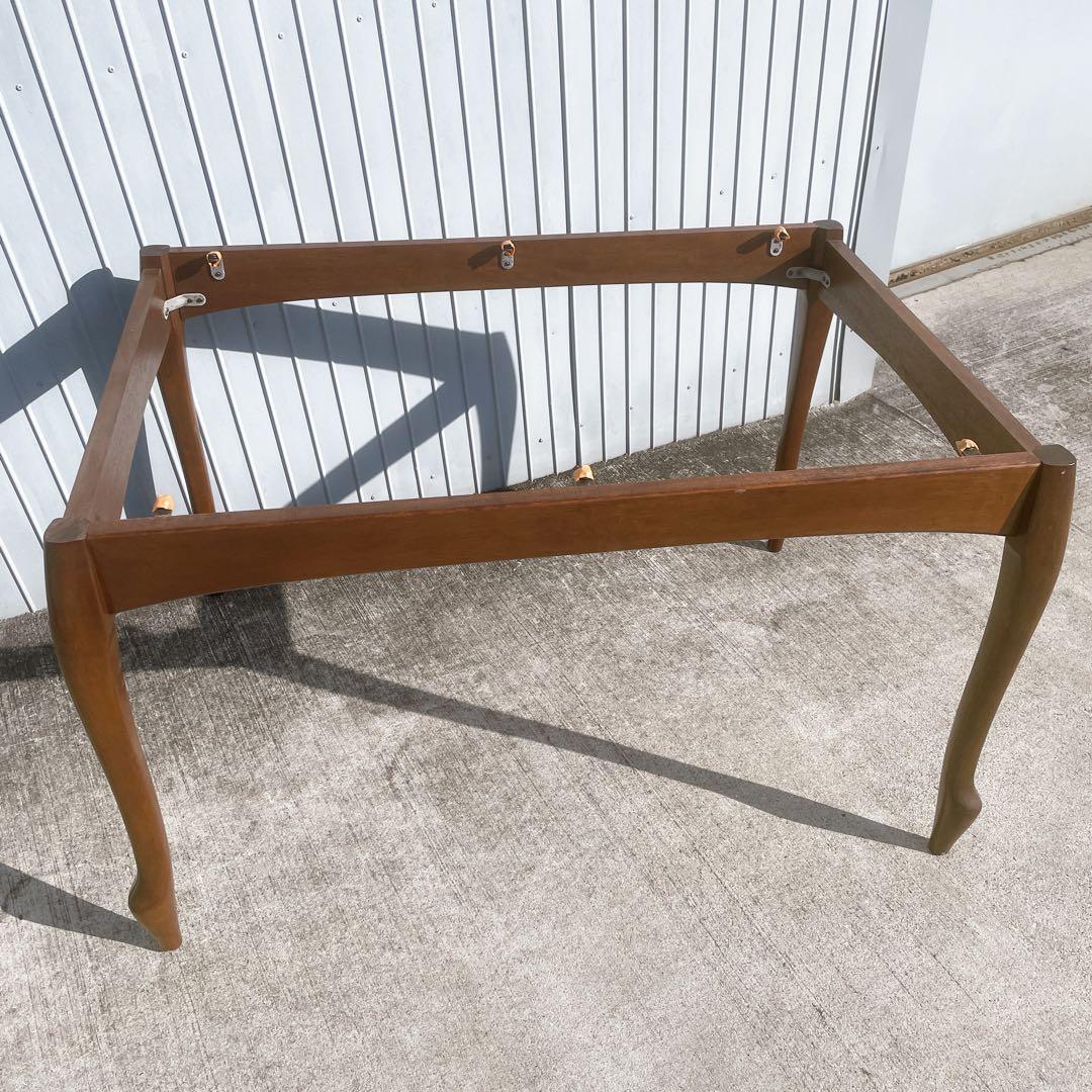 【美品】maruni マルニ アンティーク 猫脚ダイニングテーブル 昭和レトロ