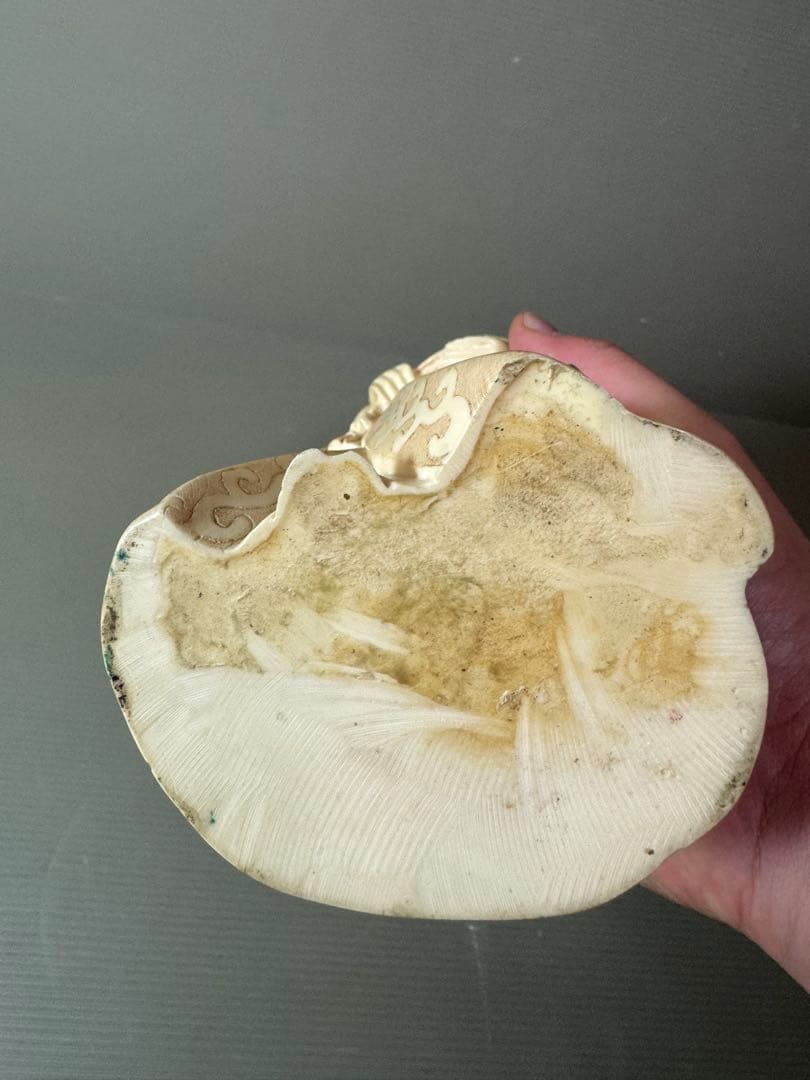 2920 古美術品 細密彫刻女性像 置物 細密細工 骨董