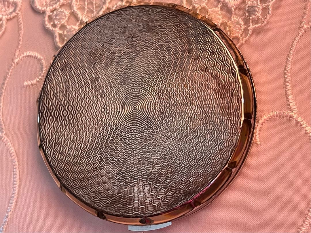 昭和レトロ　ヴィンテージ　コンパクト　ミラー　化粧鏡　ライター型香水スプレー