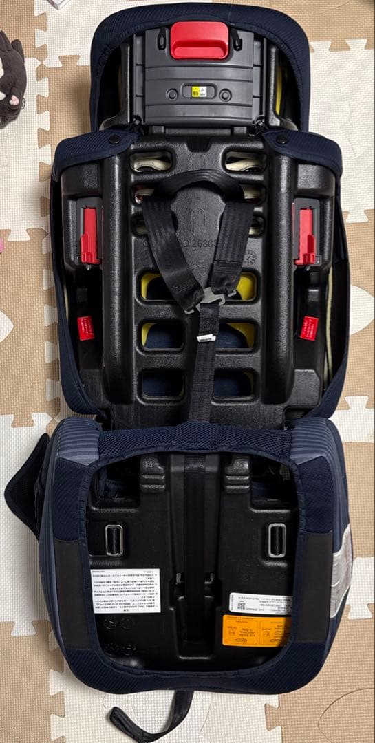 GRACOグレコ　エアポップ ジュニアシートインディゴポップ　ネイビー