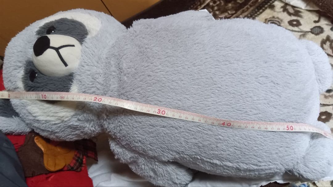 ニトリ　Nウォームヌイグルミ　アライグマ　Q L ぬいぐるみ　あらいぐま