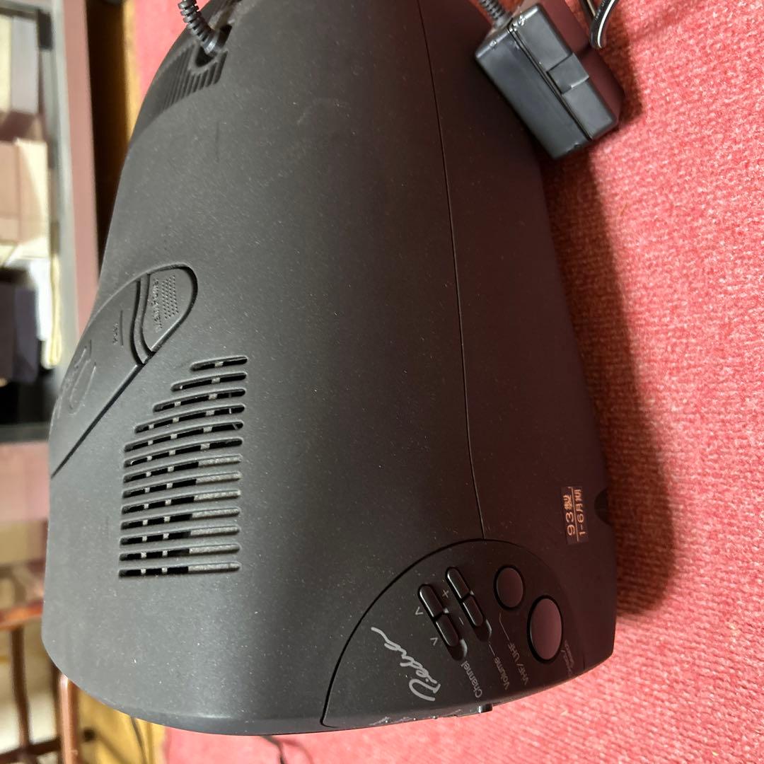 激レア 小型TV パナソニック カラーテレビ TH-8U4 ブラック