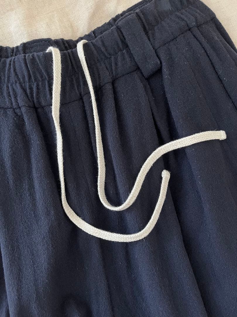 atelier naruseアトリエナルセ◼︎ラムウールワイドパンツ◼︎ガウチョ