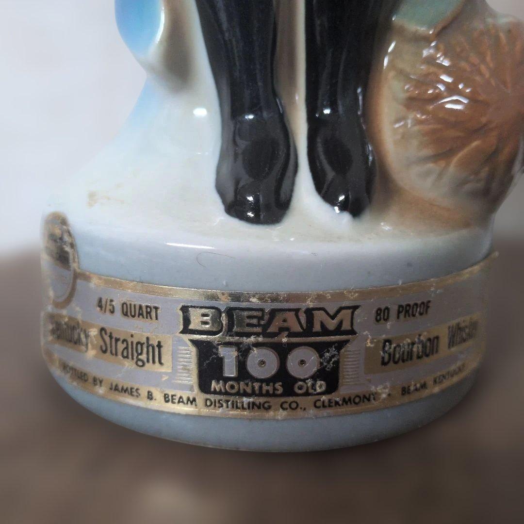 Jim BEAM バーボンウイスキー 未開栓 陶器ボトル 古酒 750ml