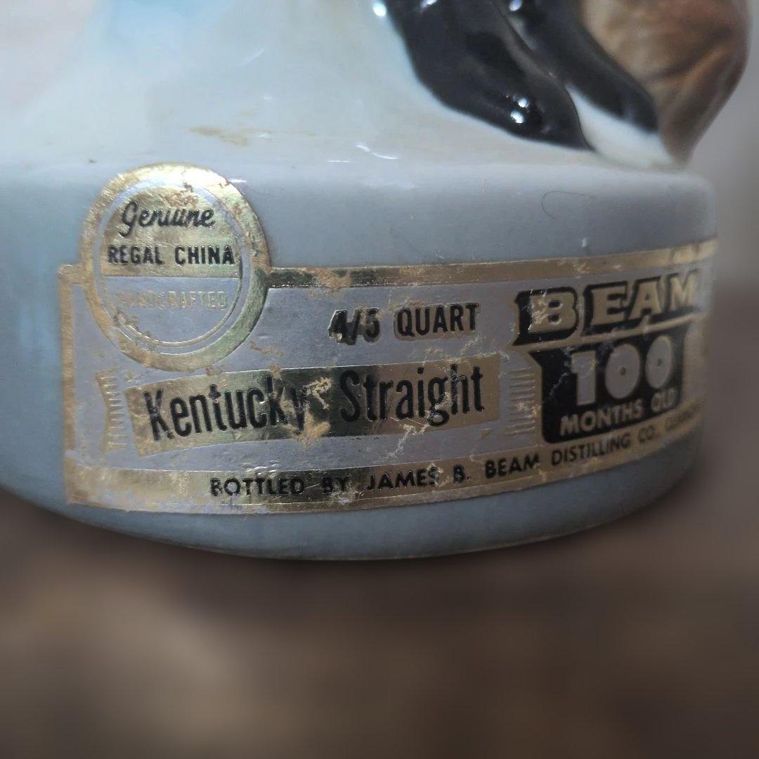 Jim BEAM バーボンウイスキー 未開栓 陶器ボトル 古酒 750ml