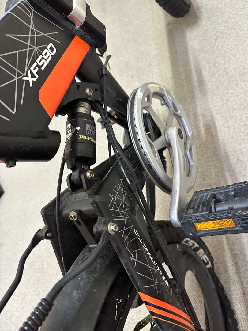 ⑤ Cyrusherサイラッシャー XF590 E-bike 電動アシスト自転車