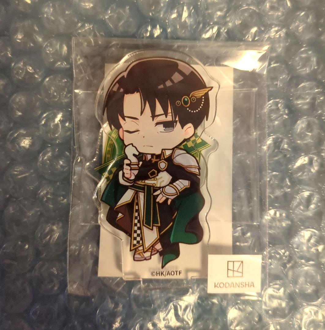 匿名配送】進撃の巨人 まるくじ チェスStyle アクリルスタンド リヴァイ