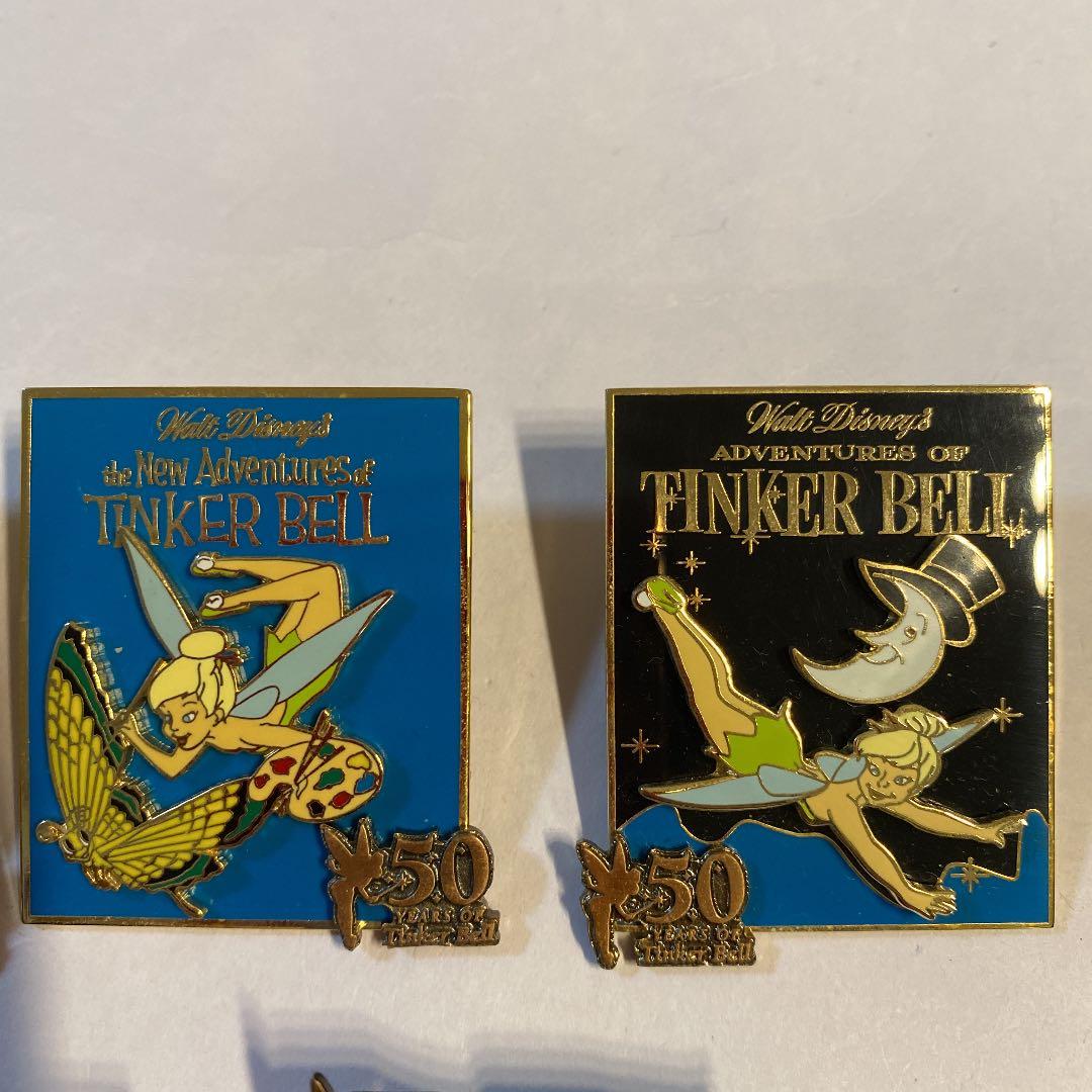 ディズニーピンバッジ ティンカーベル 50周年記念ピン
