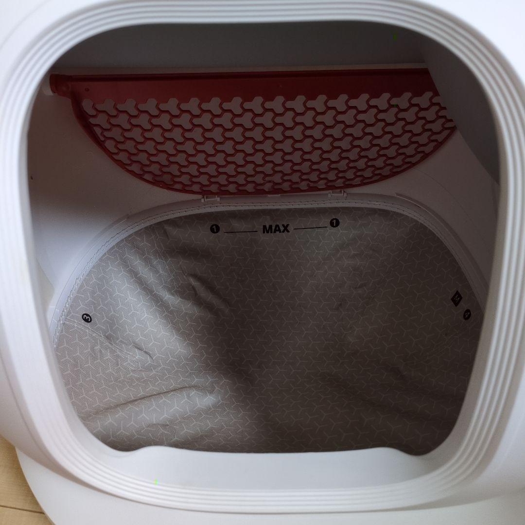 写真赤丸の所にオシッコ跡有 PETKIT PURA MAX 猫 自動トイレ