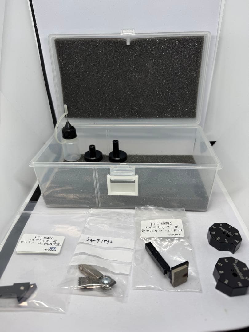 タイヤセッター evo ポテンシャルレーシング　ミニ四駆オプションおまけ多数