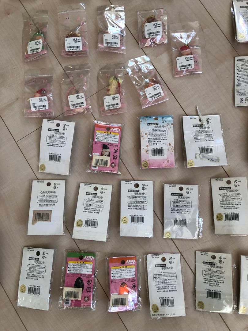 ☆未使用☆ご当地 限定 キューピー ストラップ 50個セット まとめ売り