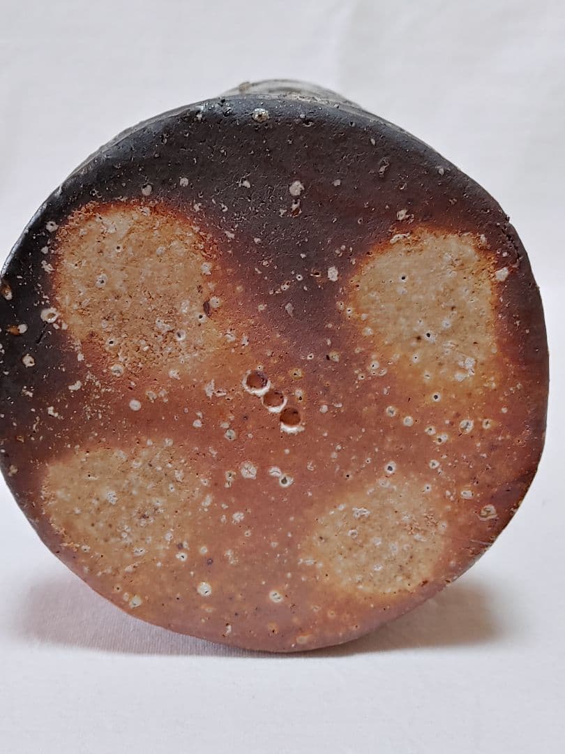 伊賀焼花入 三田窯 谷本景作