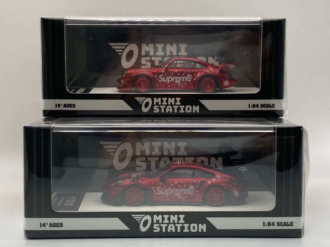 【2台セット】1/64 ポルシェ 992 GT3 RS / 964 ミニカー