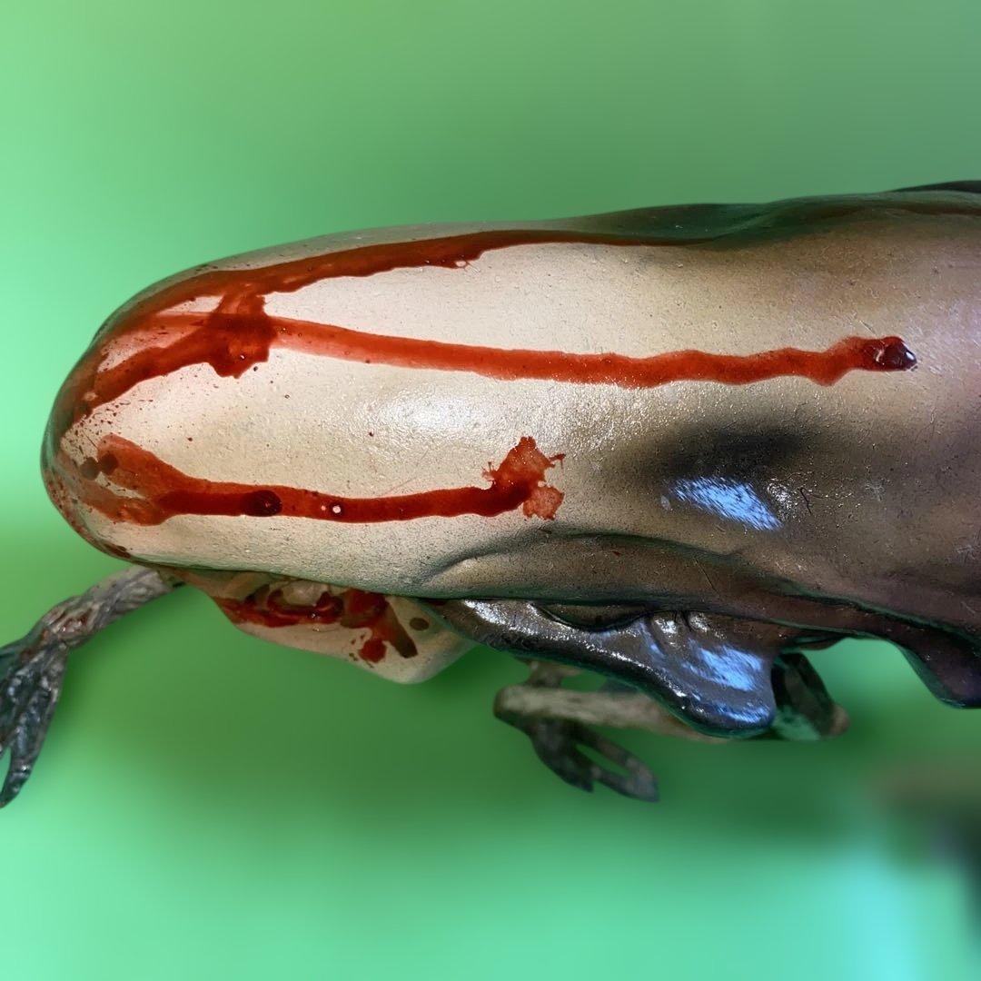 エイリアン★ソフビ★ガレージキット★クイーンチェストバスター★ALIEN★完成品