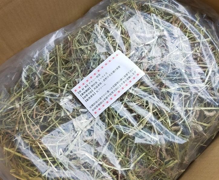 1/26まで) カナダ産 チモシー 30kg スーパープレミアム 1番刈 12/31