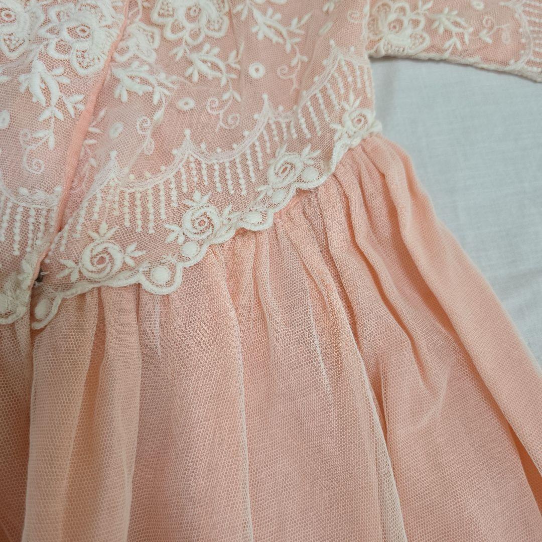 アンティークビスクドール ドレス フランスアンティーク レースドレス