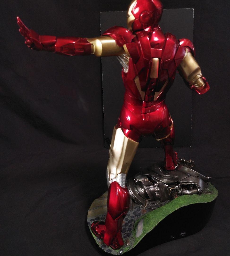 ☆未使用 レア品 アイアンマン Mk6 大型 フィギュア 50cm マーク6 ☆未