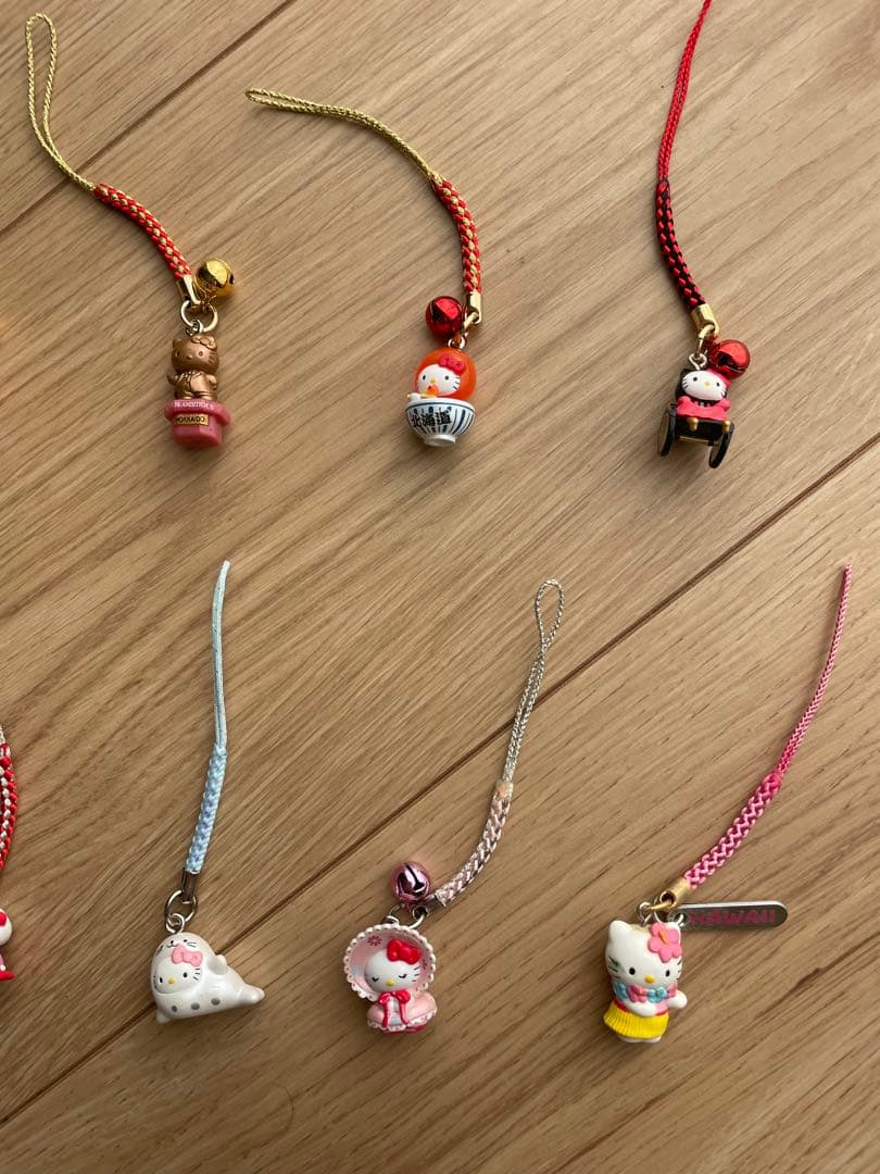 【レア】ご当地キティ　根付け　キーホルダー　ストラップ　41点　大まとめ売り