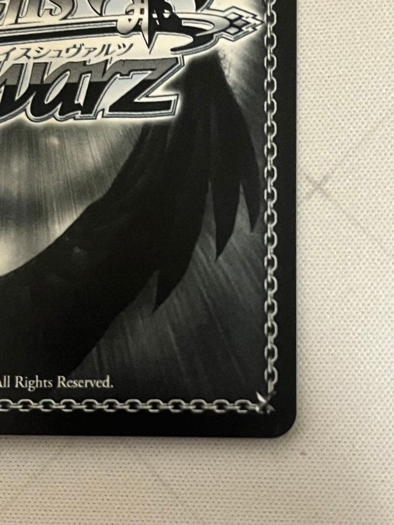 ws ヴァイスシュヴァルツ トカゲの保護 ティア sp サイン