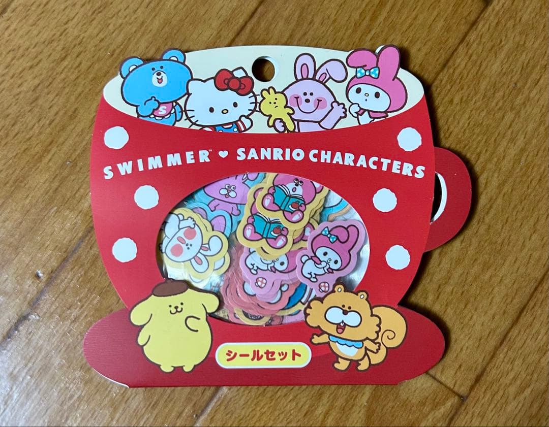 サンリオシールまとめ売り　74枚