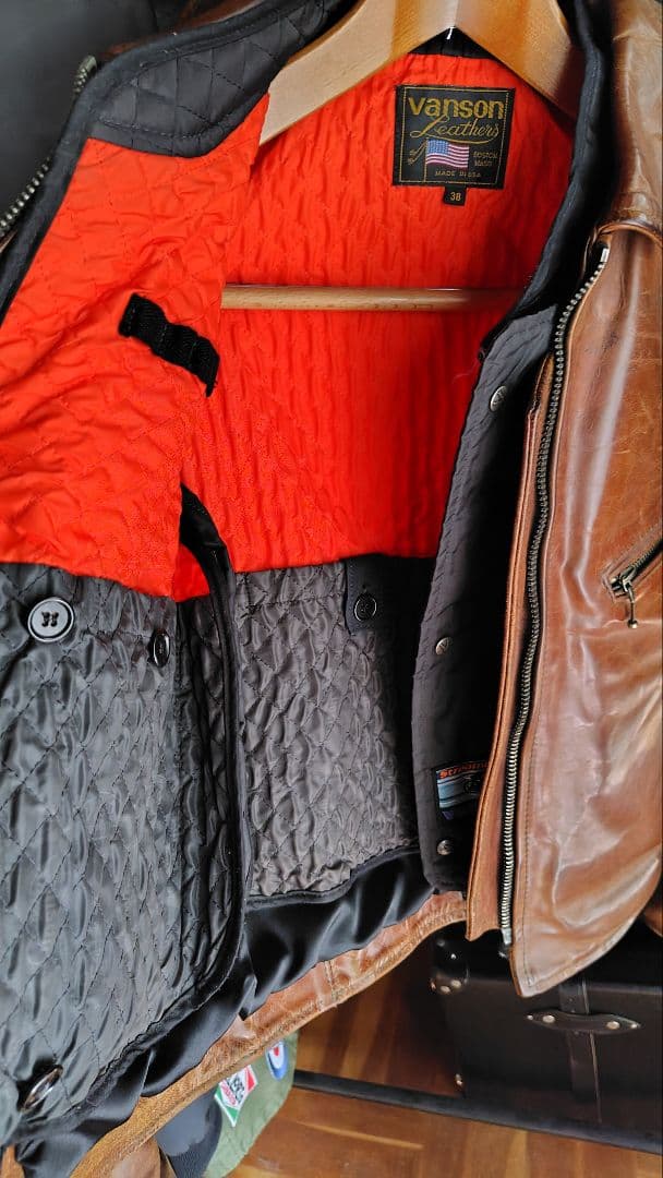 Vanson ENF ストリームライナーセット サイズ34