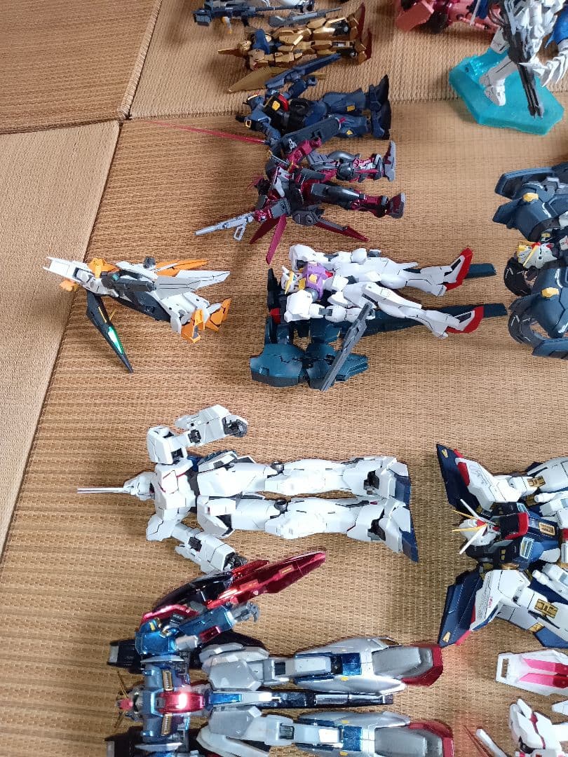 ガンダム組済みhgmgrgロボット魂