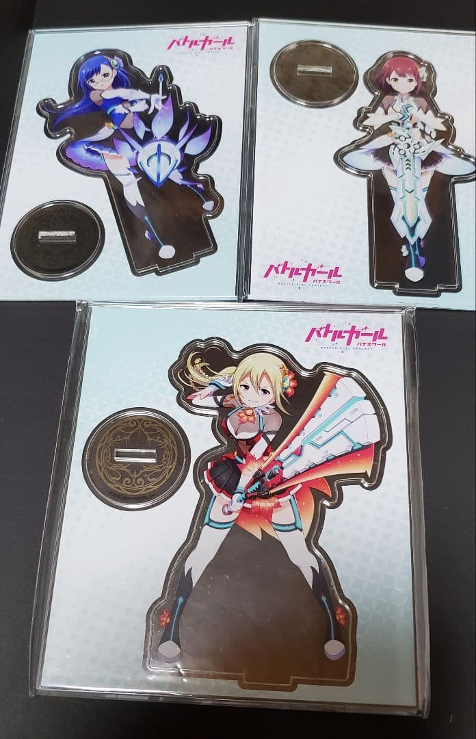 バトルガールハイスクール 先生ありがとう！くじ　B賞 アクスタコンプリートセット